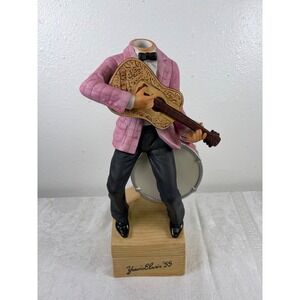 Vintage McCormick Elvis Presley 55 Music Box Decanter Pink Jacket Headless FAIR